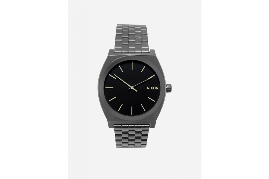 Nixon Time Teller Polished (Gunmetal/Lum)