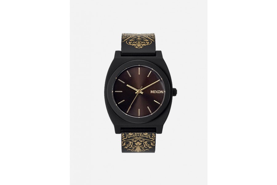 Nixon Time Teller P Metalic (Black/Gold Ornate)